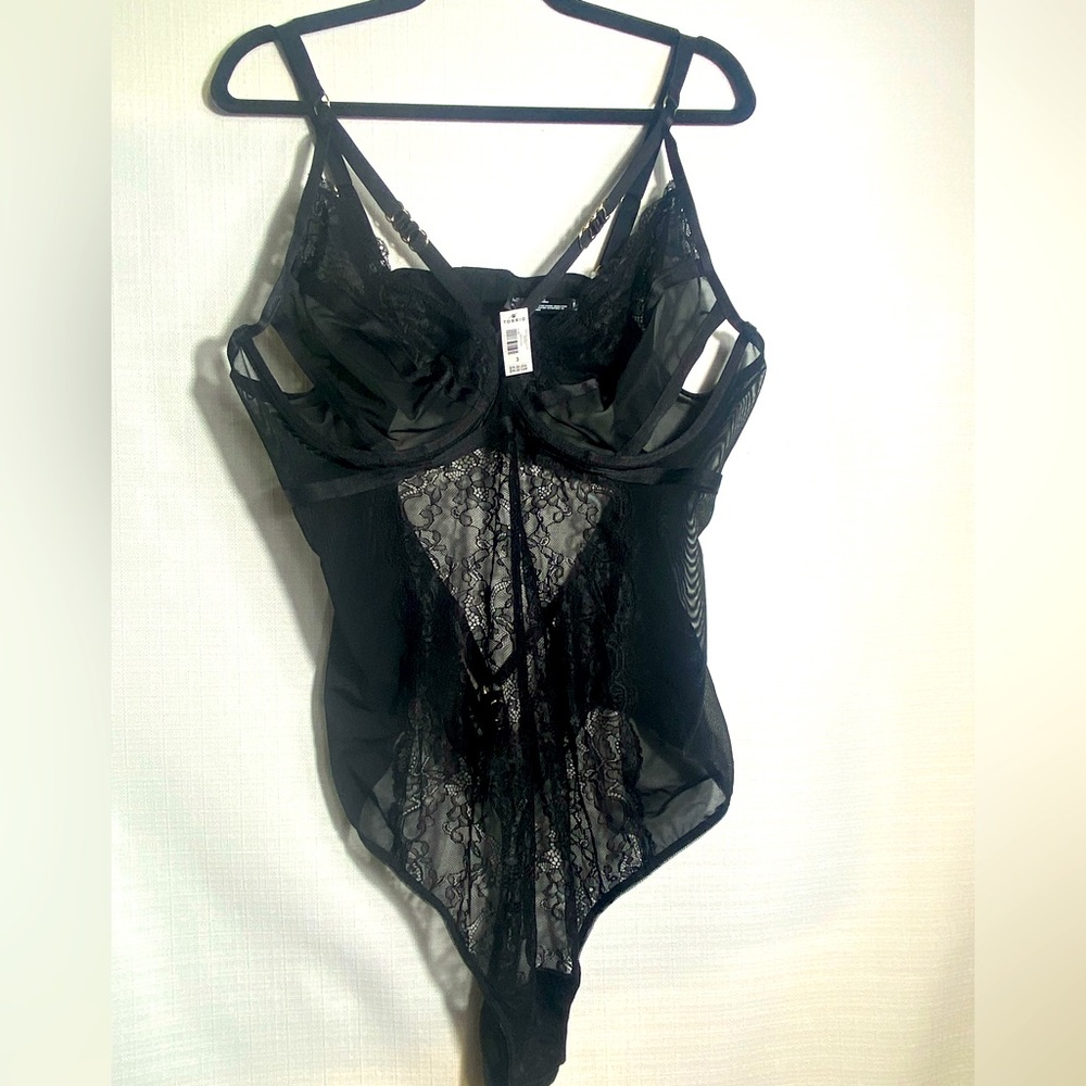 Torrid Curve Black Sexy Bodysuit